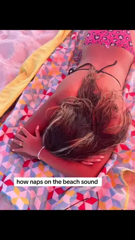 best feeling ever #fyp #beach #naps #relatable #viral #Summer #tan