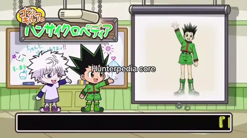 Hunterpedia core#fyp #xyzbca #viral #peak #animefyp #anime #animes #hunterxhunter #gon #killuazoldyck #4u #hunter 