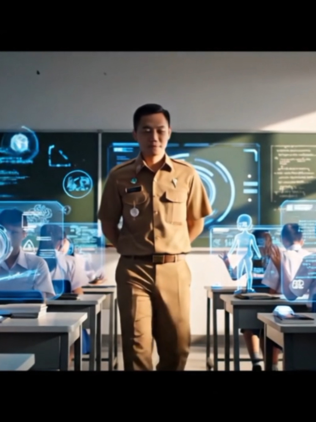 Menurutmu, siapkah sekolahmu masuk era AI? kalau kamu guru, siap ngak ngajar coding? #aiindonesia #GuruDigital #Veo3 #artificialintelligence #ai 