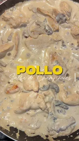 Receta de pollo en salsa de champiñones. 🍄‍🟫🍗 Te enseño en pocos minutos a hacer esta receta de pollo en salsa de champiñones.  Así de fácil y rápido tienes una receta deliciosa y diferente. #recetafacilyrapida #cocinafacil #cocina #pollo #champiñones #salsa #creatorsearchinsights 