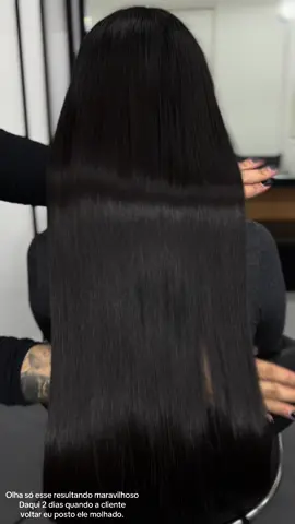 Alisamento orgânico. 7 horas de procedimento nesse cabelo ✨ @studiocoblack #alisamentoorganico #especialistaemalisamento #progressiva #cabeloliso 