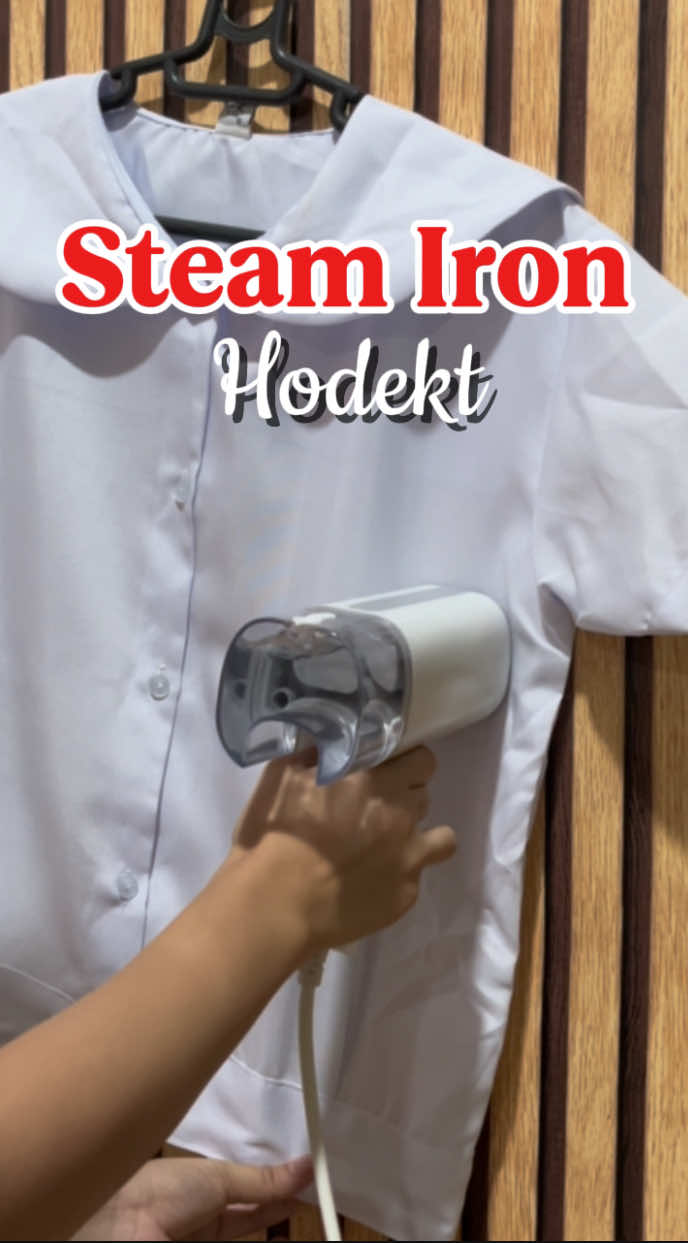 Replying to @Mikayproductaffiliates Bagay na bagay itong steam iron gamitin sa mga school uniforms ng mga anak natin! 😍 #steamiron #portableiron #garmentsteamer #ironingclothes #homeappliances #appliances #momsoftiktokclub 
