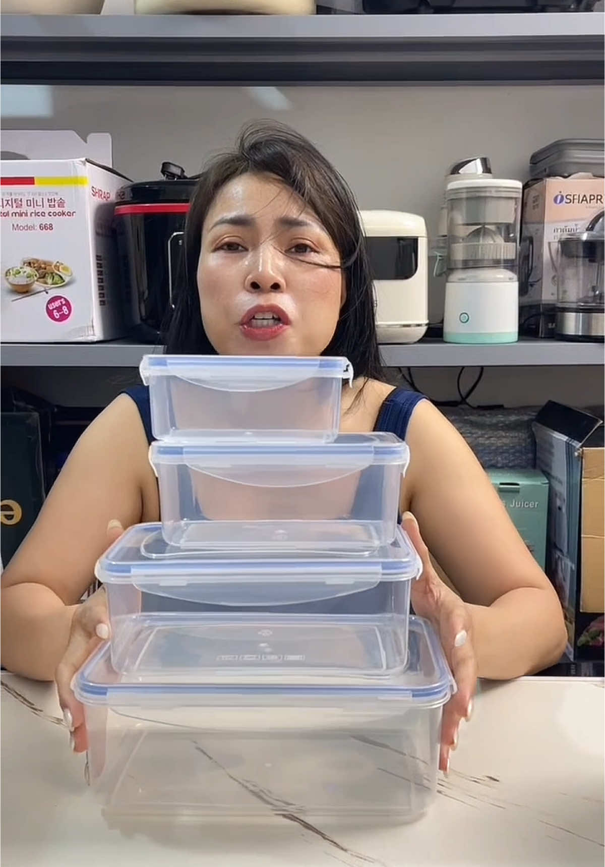 Combo 4 hộp đựng thực phẩm #hopdungthucpham #hopdungthucphamtulanh #hopdung #hahienhoa1 #xuhuong #tienichgiadinh 