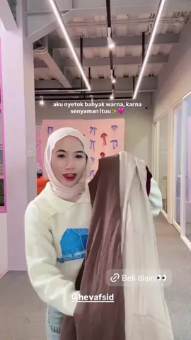 Omg guys ternyata pashmina viscose yg sering di pake mamiya beli di heva🥹 #fypage #nadsavv 