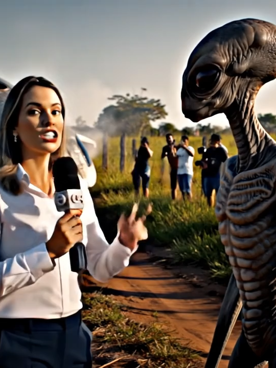 🛸 ENTREVISTA HISTÓRICA: Alien fala em PORTUGUÊS na estrada! #ufo #aovivo #alien #ufoキャッチャー #veo3