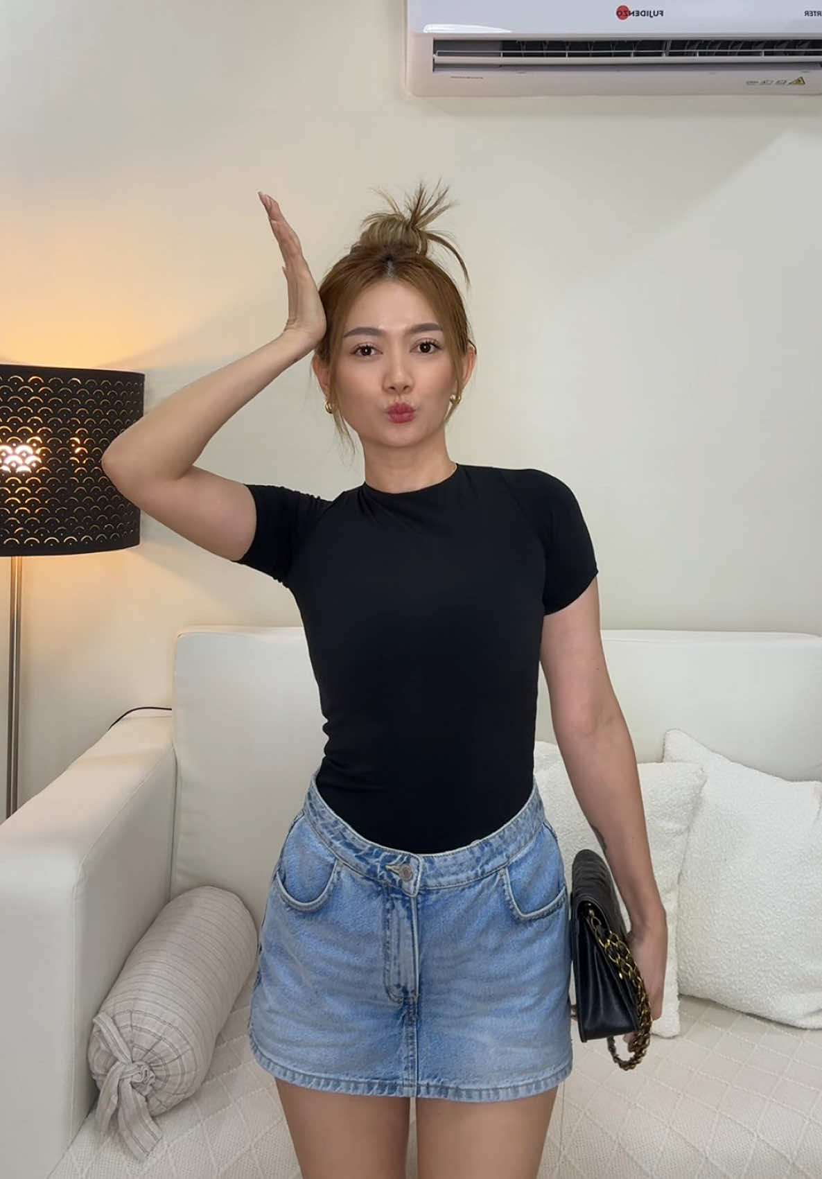 Wearing new baby of @House of Lulu ford in black ✔️ #houseofluluph #basicfit 