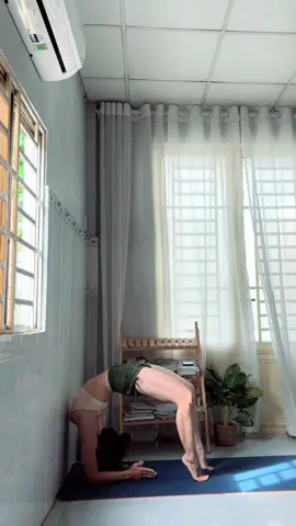 🌱 Kiên nhẫn mỗi ngày một chút , mọi thứ sẽ dâu vào đó  .!#yoga #yeuyoga #yogafacial 