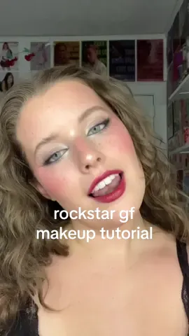 concert-proof rockstar gf makeup let’s go!!! lmk if there’s any other looks yall want me to do <3  #makeuptutorial #concertmakeup #rockstargfmakeup #longlastingmakeup 
