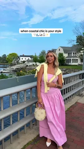 The perfect coastal chic dress for this summer! Comes in 6 other colors.😍 @PEPPERMAYO #peppermayo  Linked on my LTK in bio! #coastalsummer #coastalchic #coastalstyle #newenglandsummer #newenglandstyle #eastcoastsummer #eastcoaststyle #maxidress #pinkdress 