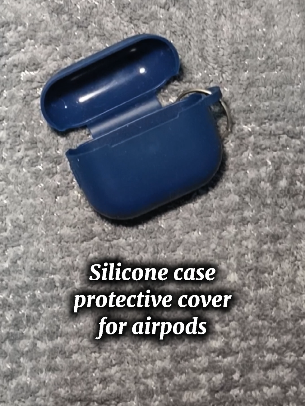 Silicon case protective cover for airpods😍#siliconecover #airpods #siliconecase 