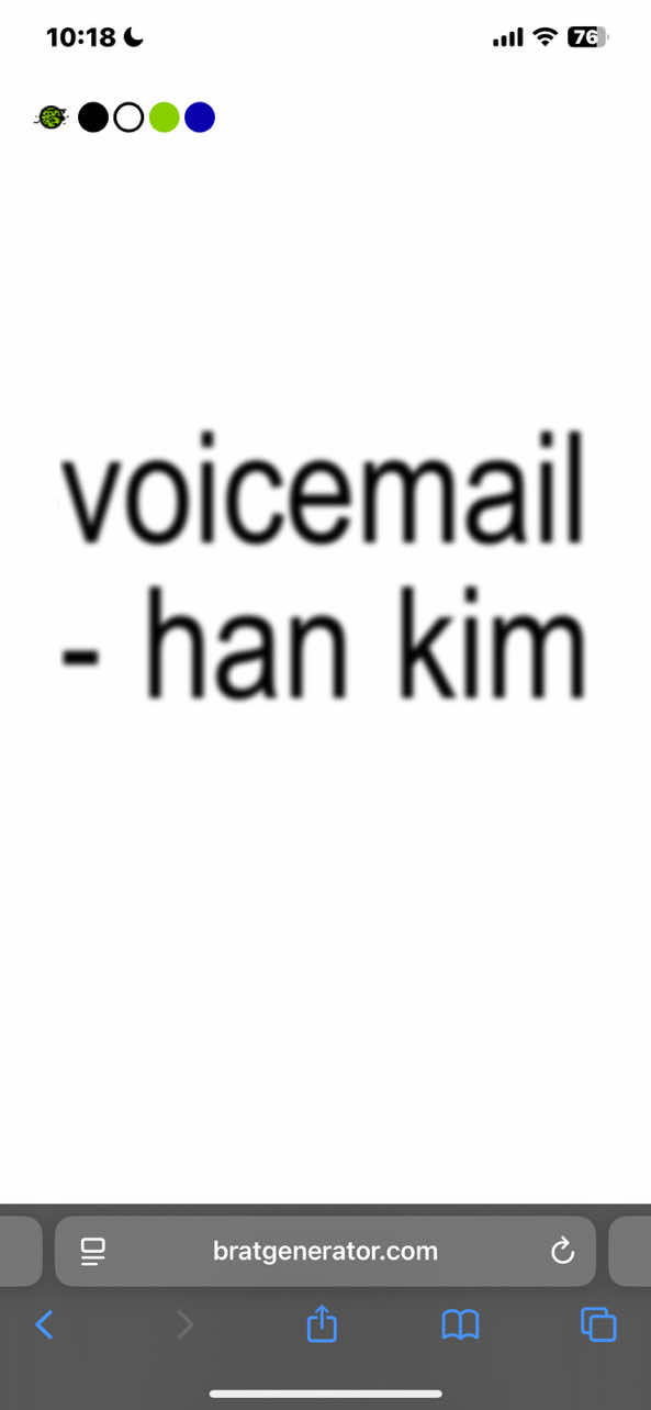 Voicemail - Han Kim | #fyp #xh #lyrics 
