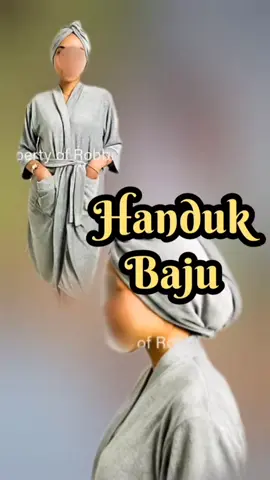 1 set handuk #handuk  #handukbaju 