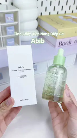 Tinh chất viên nang diếp cá hỗ trợ làm dịu Abib #unboxing #review #tinhchatviennanglamdiuda #tinhchatdiepca #abib #xuhuong #tiktok 
