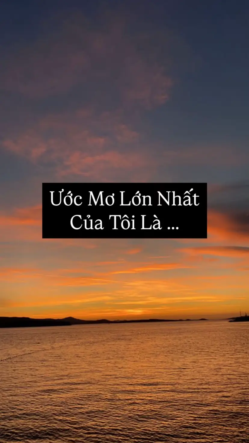 Ước mơ lớn nhất của tôi là … ❤️ #5phutenglish #trichdantienganh 