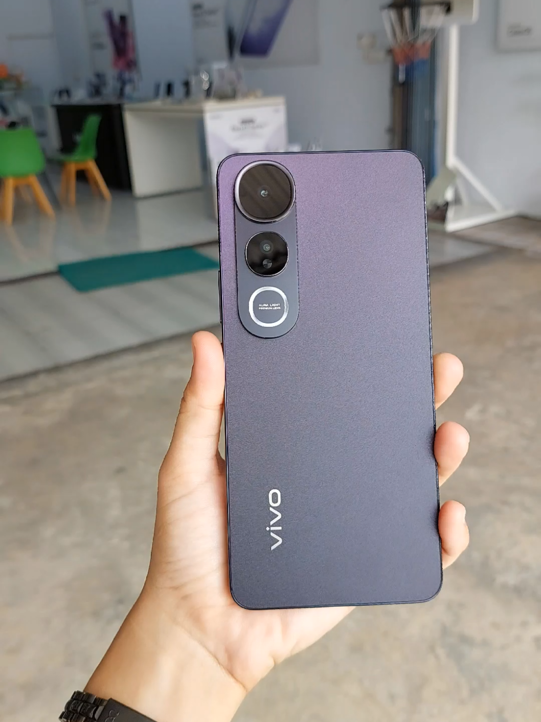 VIVO V50 LITE 5G BLACK 8/256GB Rp.4.599.000 #vivo #vivov50lite #vivov50liteblack #vivovv50lite5g #vivov50series 