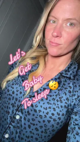 #tiktoktrend #tiktok #fyp #leopardprint #late #night #baby #sleep #nurse #mama #blonde 