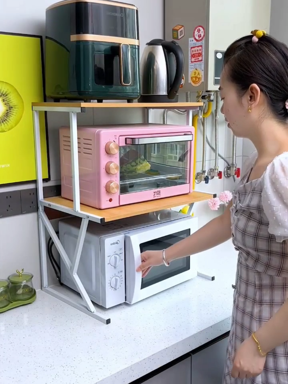 Tối ưu diện tích nhà bếp hiệu quả #dogiadung #giadungtienich #giadungnhabep #xuhuong 
