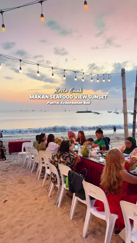 Rekomendasi Restaurant seafood halal di pinggir pantai kedonganan yg punya view sunset super cantik dengan menu makanan yg enak dan affordable !! 📍@barunabaliresto  #sunsetbali #seafood #kedonganan #jasabakarikan #halalfood #restohalal #pesawatlanding #pantai #bali