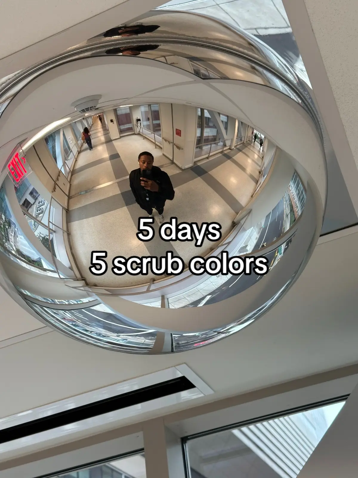 Been loving the freedom to rock different colors during this rotation. The best thing is seeing someone else in the hospital rock their own scrub style, especially if they’re @fabletics scrubs ! #fyp #viral #medicine #healthcare 