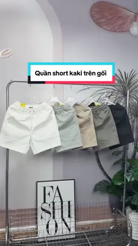 Quần short kaki lưng thun dễ mặc. From trên gối hack dáng. Dễ mix đồ các a mua về mặc nha. #doristore #quansotdep #quankakilungthun #sotnambasic #shortkakitrengoi #quanshortnam 