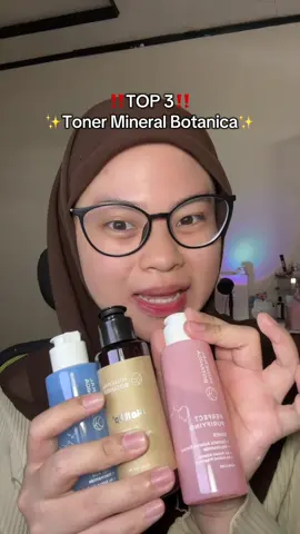 Kalau kalian kira2 lebih suka yg mana?🤍✨#skincaretips #skincareroutine #toner #rekomendasitoner #mica #mineralbotanica 
