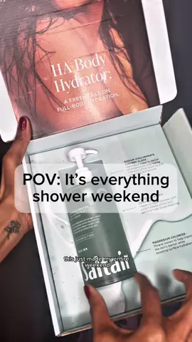 I’m going all in hydration for my next shower with hyaluronic acid@Saltair Body #saltair #saltairbody #hydration #moisturizer #everythingshower #glowingskinroutine #Lifestyle #SelfCare 