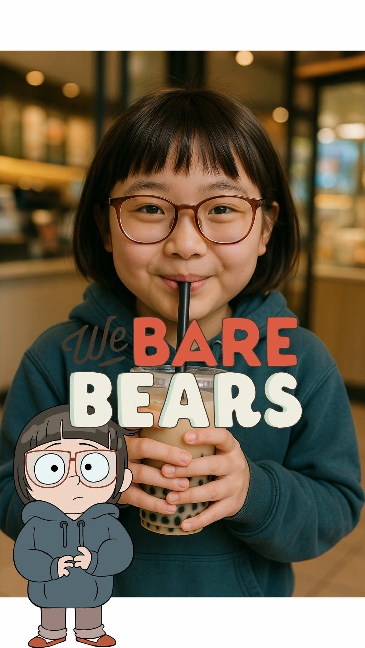 We bare bears crossover into reality by ai #webarebears #cartoon #aivideo #cartoonnetwork 