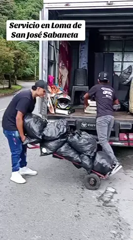 Servicio Realizado en la Urbanización Aires del Bosque en Sabaneta! En la Famosa Loma de San José, Donde sube o No Sube #trasteos #trasteosymudanzas #mudanzas #equipajes #service #puertaapuerta 