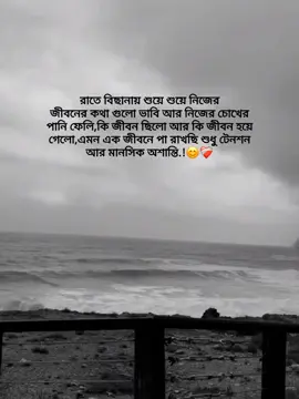 রাতে বিছানায় শুয়ে শুয়ে নিজের জীবনের কথা গুলো ভাবি আর নিজের চোখের পানি ফেলি, কি জীবন ছিলো আর কি জীবন হয়ে গেলো,এমন এক জীবনে পা রাখছি শুধু টেনশন আর মানসিক অশান্তি#fyp #foryou #bdtiktokofficial #niazhasnat20 @TikTok @TikTok Bangladesh 