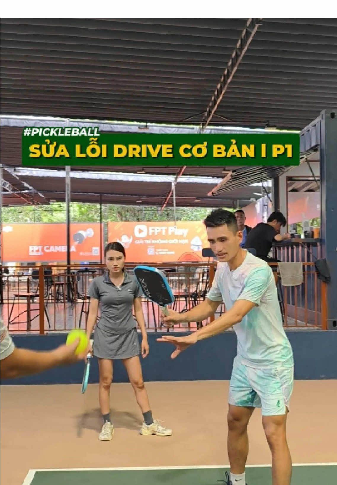 SỬA LỖI DRIVE CƠ BẢN CHO AE NEWBIE NHÉ 😁😁 #pickleball #TỚI3PICK #drive #pickleballvietnam  