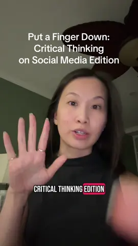 How much has social media affected your critical thinking? 😭
