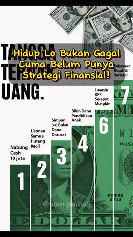 Ini 7 tangga finansial yang bikin lo naik level hidup—bukan kaya mendadak, tapi kaya pasti. Stop bilang “belum mampu” kalau tiap bulan masih jajan kopi 40 ribu tapi gak punya dana darurat. Hidup lo gak akan berubah kalau lo terus tunda langkah pertama. Mau tetap ngutang tiap bulan, atau naik satu tangga hari ini? 💸 Tag temenmu yang harus nonton ini sekarang! #7TanggaFinansial #TimothyRonald #Kalimasada #GajiUMR #MindsetUang #KebebasanFinansial #MotivasiFinansial #FinansialAnakMuda #InvestasiPemula #TikTokFinansial #finansial #FYP 