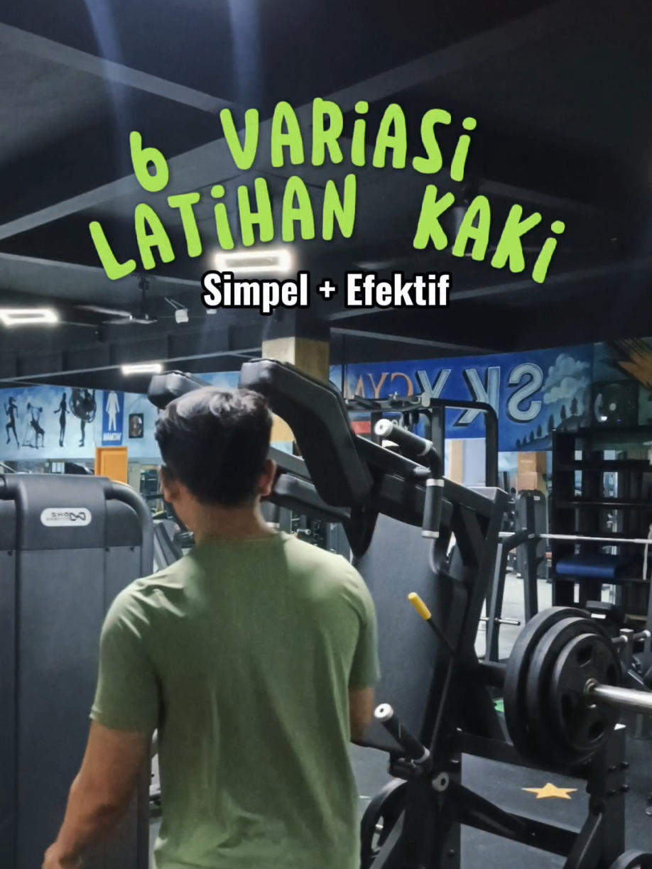 Jangan skip legday guys 😋 #Fitness #skygym #gym #legday #variasilatihan #pemula 
