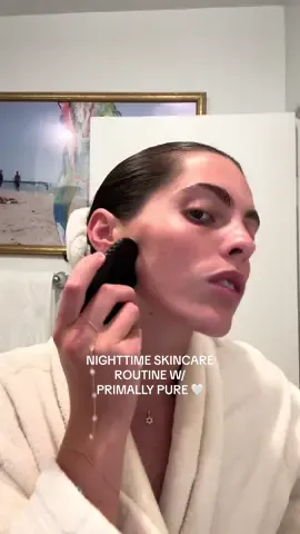 Replying to @Veronica Audrey there is just something so comforting about non toxic skincare… 🌙 ☁️🫧   I’ve been loving my @Primally Pure skincare routine with their foundational beef tallow ingredient, helping repair & regenerate my skin 💘 #skincareroutine #skincare #acnejourney #acneskincare #clearskinroutine #acnescars #cleanbeauty #nontoxicskincare #beeftallow #primallypure 