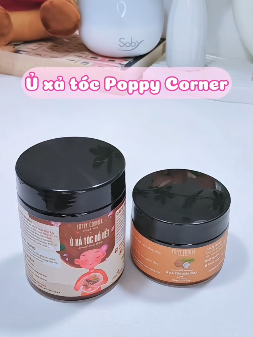 Giữa vô vàn các dòng ủ tóc mà bà nào chưa chốt được loại phù hợp với mình thì thử ủ tóc nhà Poppy đi, biết đâu lại tìm được chân ái😉🥰 #poppycorner #utocthiennhien #organic #boket #chamsoctoc #duongtoc #phuchoitoc #giamrungtoc #goclamdep #beauty #review #xh #fyp #xuhuong #ngocanh 