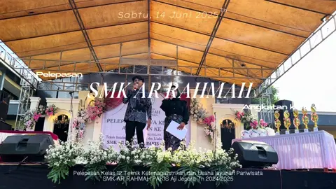 Pelepasan siswa kelas XI angkatan ke 6 SMK AR RAHMAH Pakis Aji Jepara tahun 2024/2025. #spmb2025 #smk #smkbisa #smk #pelepasan #smkbisasmkhebat💪👍 