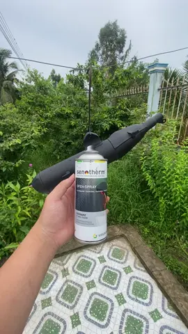 Sơn lại cây pô sau 5 năm sử dụng #future125i❤wave125i❤ #futureled #wave125i_ไฟเลี้ยวบังลม #sơnpô #sơnpotainha #sonchongchay 