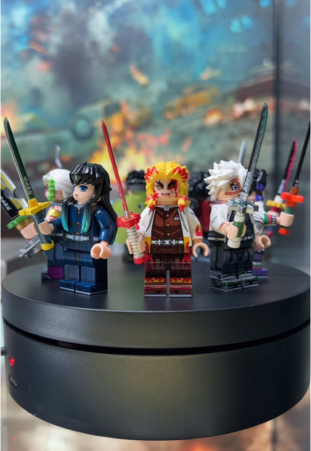 #anime #animetiktok #animefyp #kimetsunoyaiba #demonslayer #fyp #collection #hashira #toys #animefigure #lego #legodemonslayer #giyuutomioka #rengoku #shinobu #mitsuri #muichiro #sanemi #obanai #tengen #gyomei 