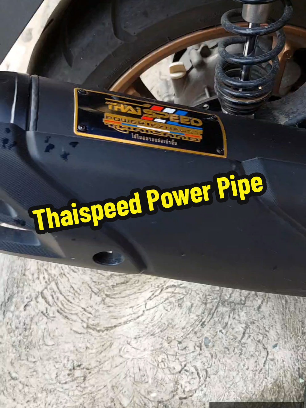 Ganda ng tunog Buong-buo pang tapat sa ***v3 pipe😍 #powerpipe #thaispeedpowepipe #motorcyclepipe #fyp #nmaxpowerpipe  @motolab.ph 