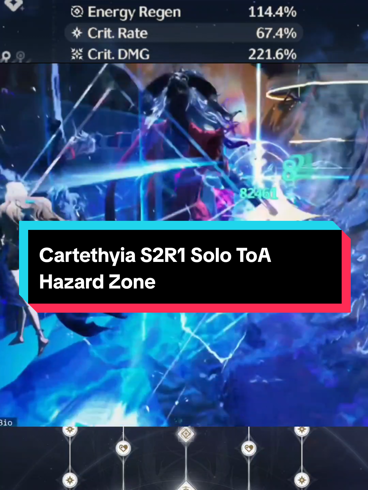 Replying to @staciaall Echo masih busuk pun solo toa harzard EZ parahhh  #wutheringwaves #cartethyia 