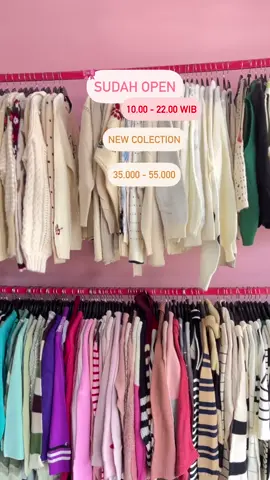 BUKA SETIAP HARI 💖 10.00 - 22.00 Maps di bio yah! #fyp #fypシ゚ #outfitmurah #4u #triftshop #trif #masyaallahtabarakkallah 