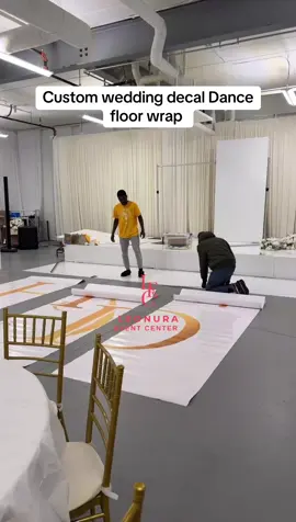 Contact us for more information 🤍 #dancefloor #weddingdecor #floorwrap @Nadia Events 