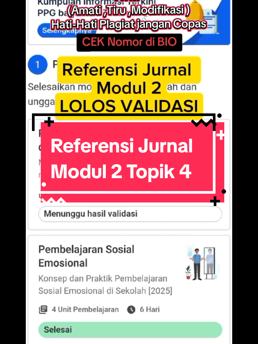 Referensi Jurnal Pembelajaranku Modul 2 Topik 4 , ATM (Amati ,Tiru, Modifikasi ) PPG 2025 #refleksimodul2 #modul2ppg2025 #lolosvalidasimodul2 #jurnalpse2025 #deskripsimodul2 #aksinyatamodul2 #ppg2025 #ppgdaljab2025 #jurnalpembelajarankumodul2 #fyp 
