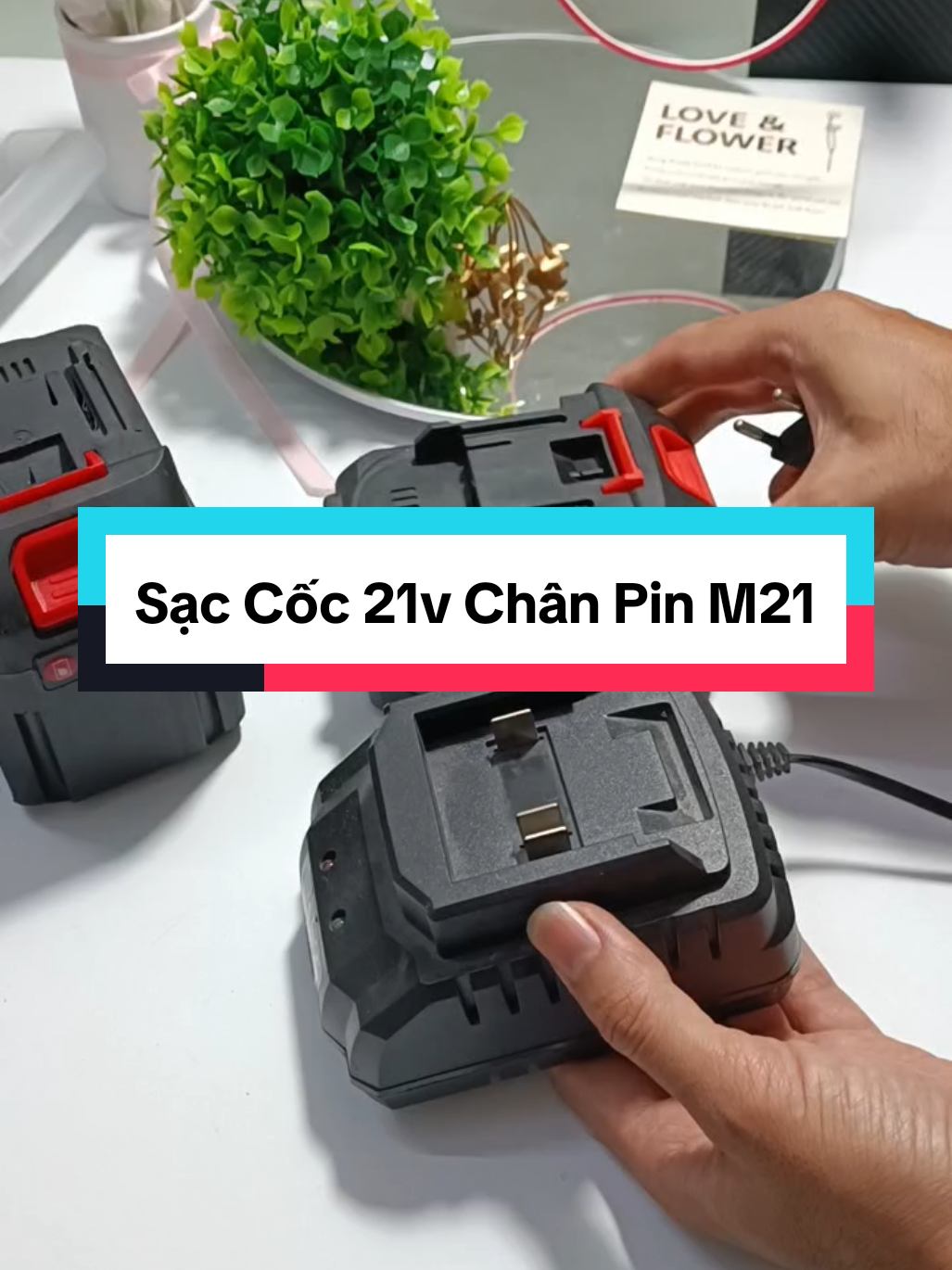 Sạc Cốc 21V Chân Pin M21 #anhhuyshop #sac21v #sacpinm21 #sacpinmaykhoan 