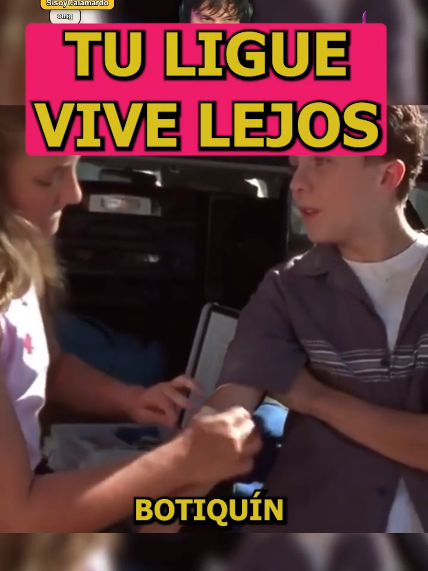 El ligue de Malcolm vive lejos 😅📞✈️ #MalcolmElDeEnmedio #MalcolmEnamorado #AmorALaDistancia #EscenaDivertida #Malcolm