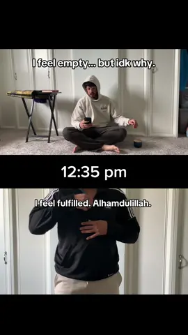 Emptiness vs. Real Fulfillment #allahisthegreatest #islamicreminders #groundedbydeen 