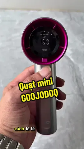 Quạt mini GOOJODOQ 100 tốc độ gió có thể điều chỉnh màn hình kỹ thuật số cầm tay ##quatcamtay##quatmini##quatcamtaymini##quatGOOJODOQ##GOOJODOQ##muataitiktok##tiktokawardsvn##muasamtaitiktokshop##xuhuongtiktok