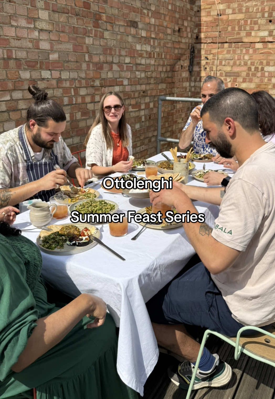 Follow along for a full Ottolenghi summer feast menu.  Recipes coming soon. 