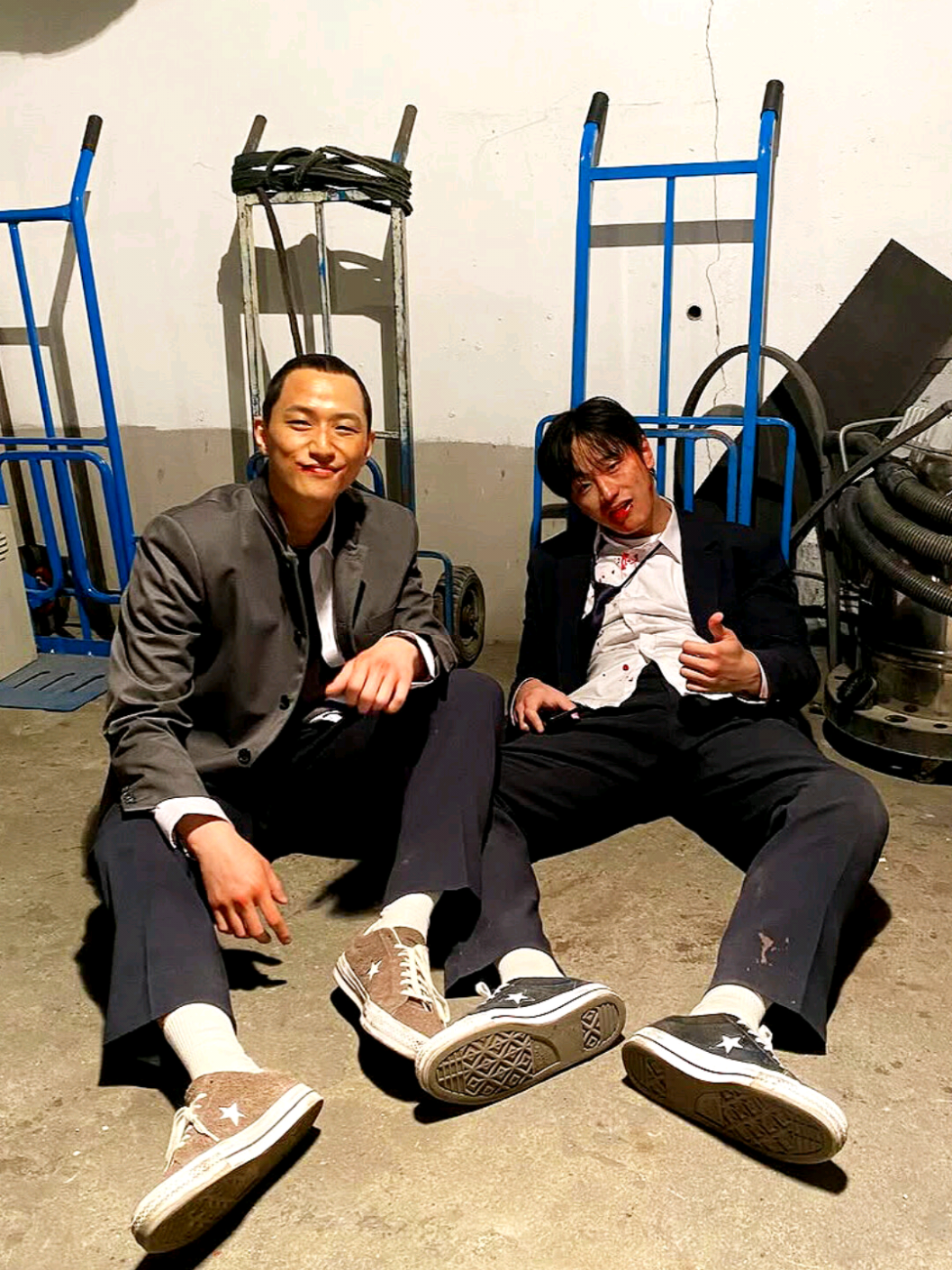 😜🤘 #onehighschoolheroes #kimdowan #leejungha #yooheeje 