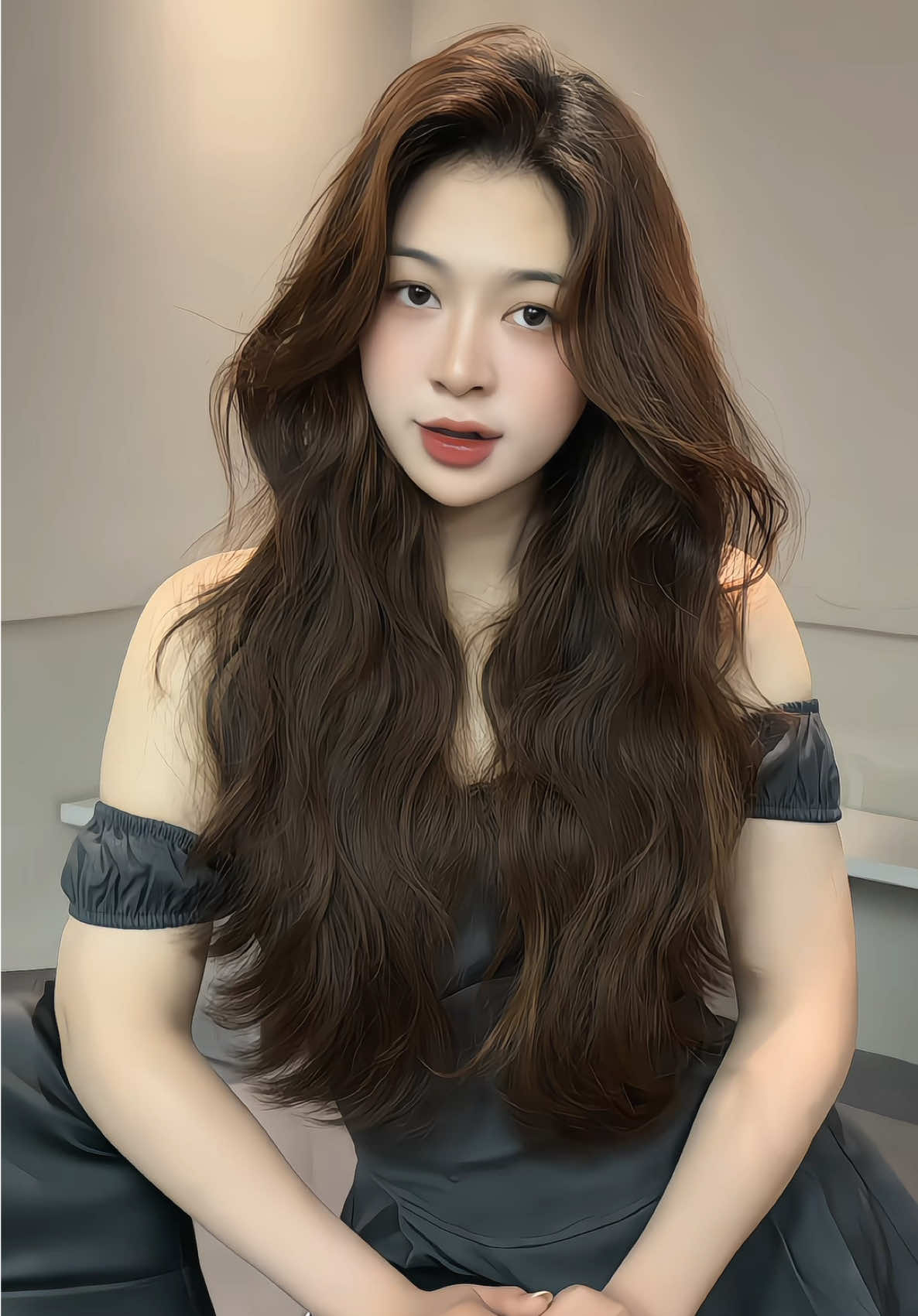 Làm video đơn giản … nhưng làm tới … còn hơn cố làm cái khó nhưng làm mãi không tới 👌🏻🥰 ae lưu ý nhé#tạokiểutóc #tócđẹp #sóng #edit 